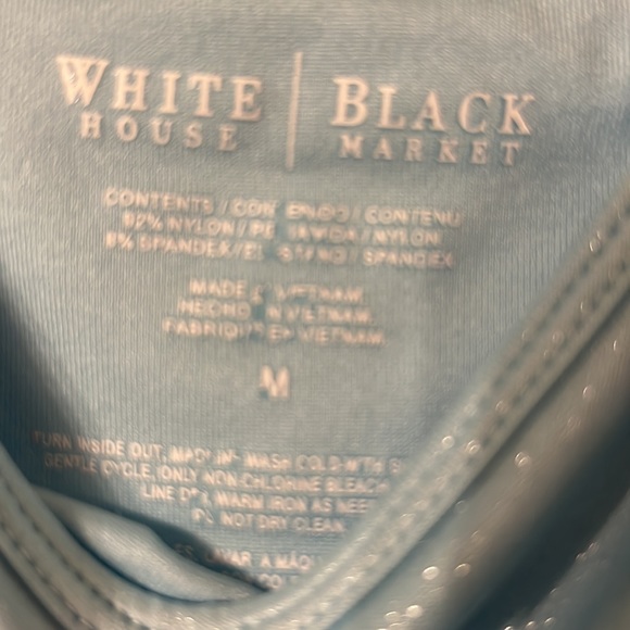 White House Black Market, Size - M, Color - Ice Blue. 1st Photo true Color - Picture 2 of 3